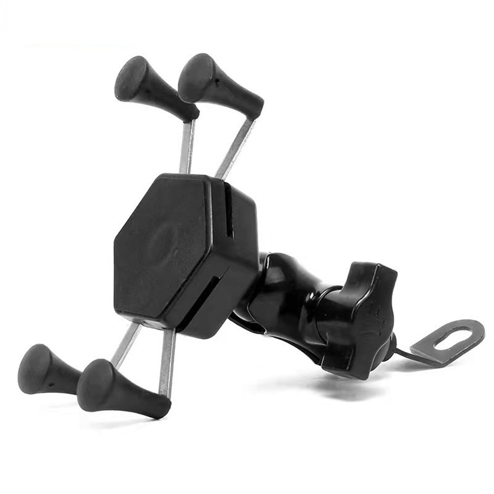 Support t��l��phone rotatif 360 degr��s pour moto et v��hicule ��lectrique - Photo 15 sur 24