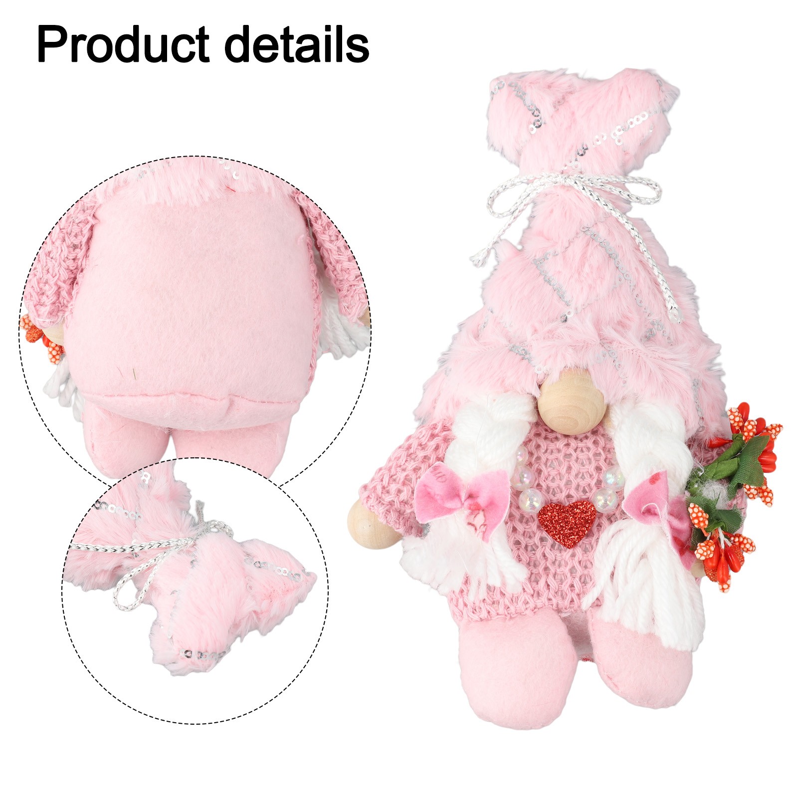 Gnome Figurines for Valentine's Day Decoration and Romantic Atmosphere - Picture 24 of 31
