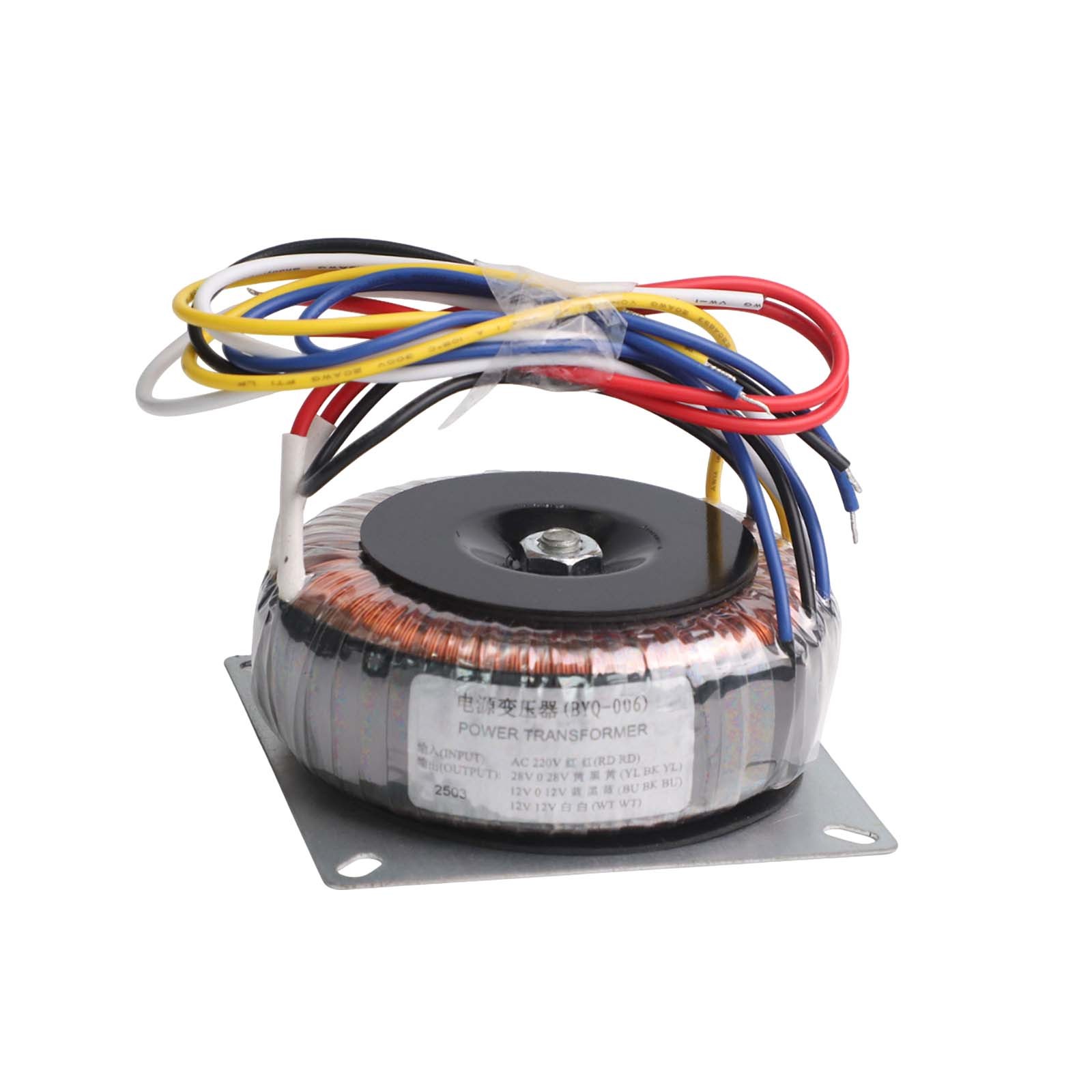 Compact Design 200W Toroidal Transformer Perfect for Installation Needs