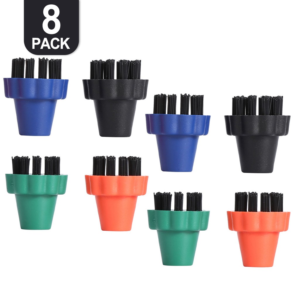 Paquete de 4 cepillos de nailon de colores para aspiradoras de vapor de For Vaporetto - Imagen 15 de 16