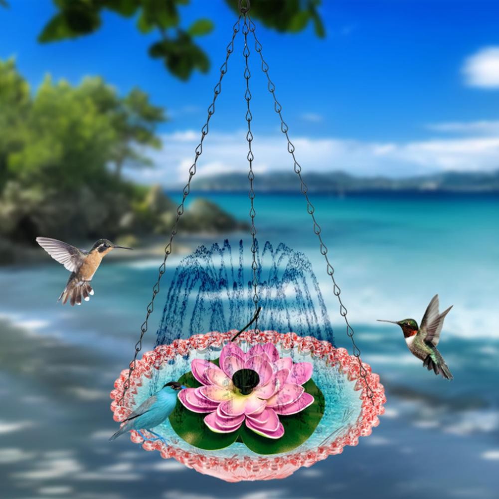 Baignoire vente en gros à Oiseau Suspendue Élégante Décoration Jardin Chaînes Suspendues