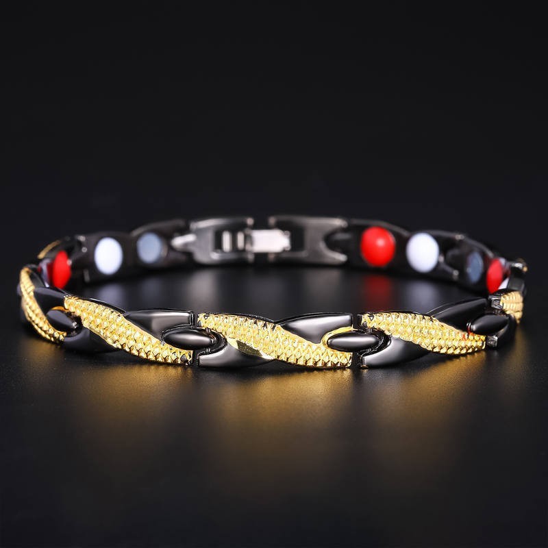 Bracelet magnétique en alliage avec taille réglable achats et pièces décoratives co