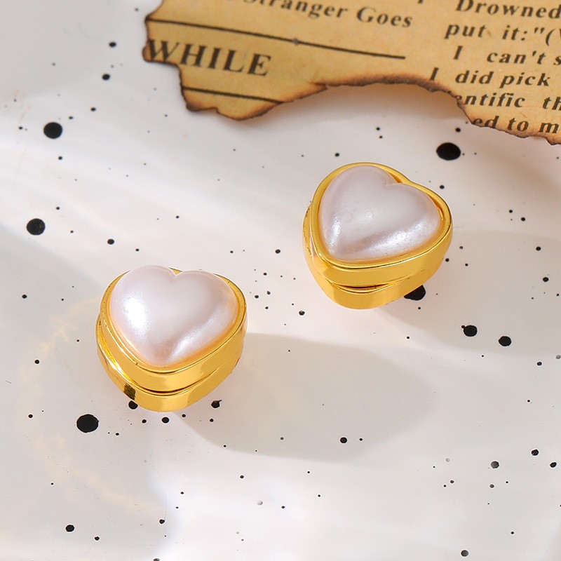 Lightweight Magnetic Pearl Ear Clips for Sensitive Ears Comfortable Wear - Picture 20 of 23