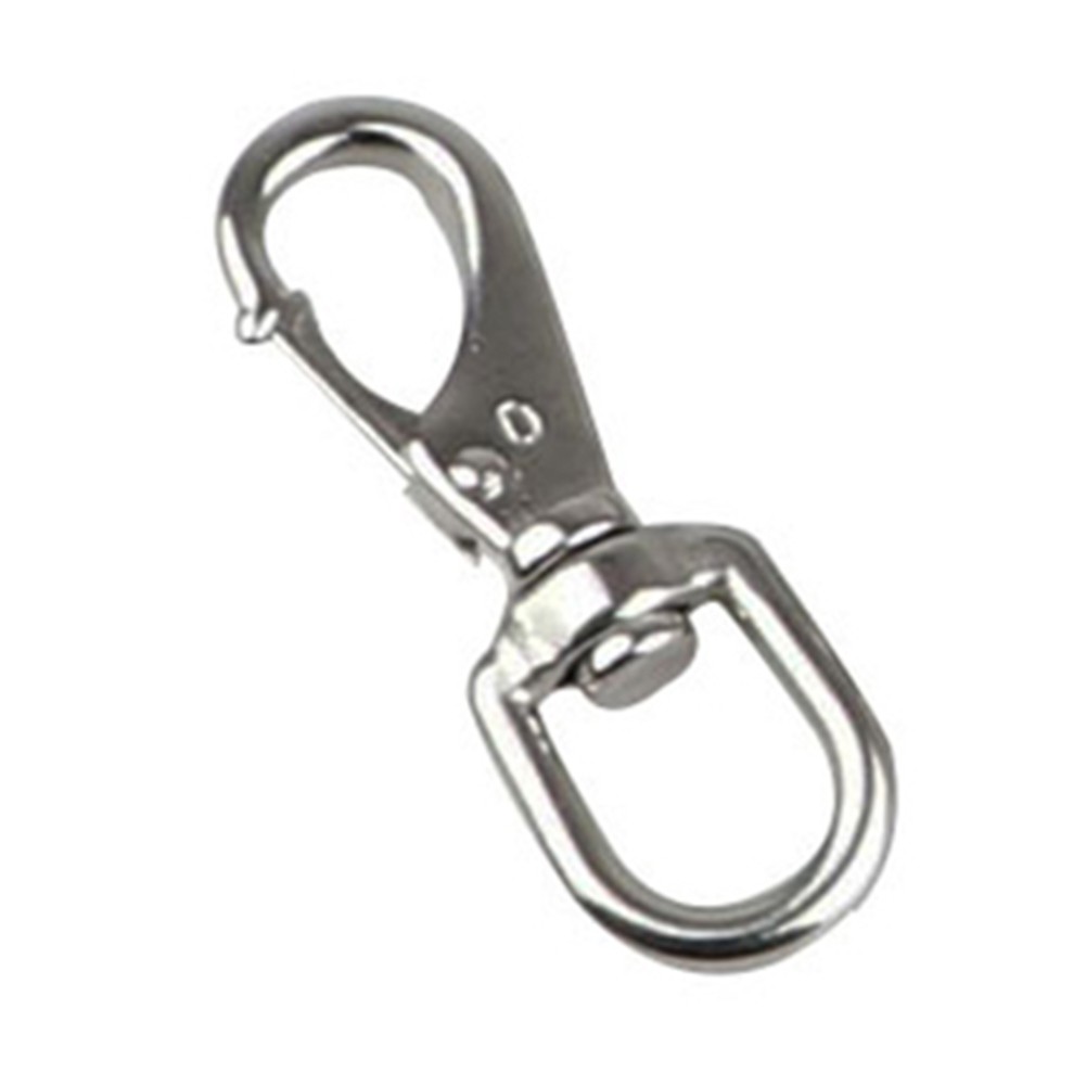 Lightweight Stainless Steel Swivel Eye Snap Hook for Diving and Camping Gear - Picture 13 of 26