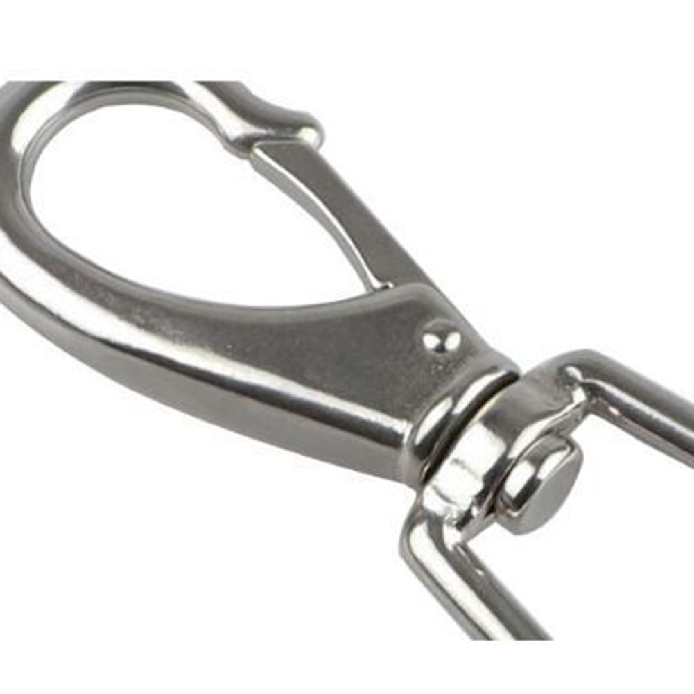Lightweight Stainless Steel Swivel Eye Snap Hook for Diving and Camping Gear - Picture 16 of 26