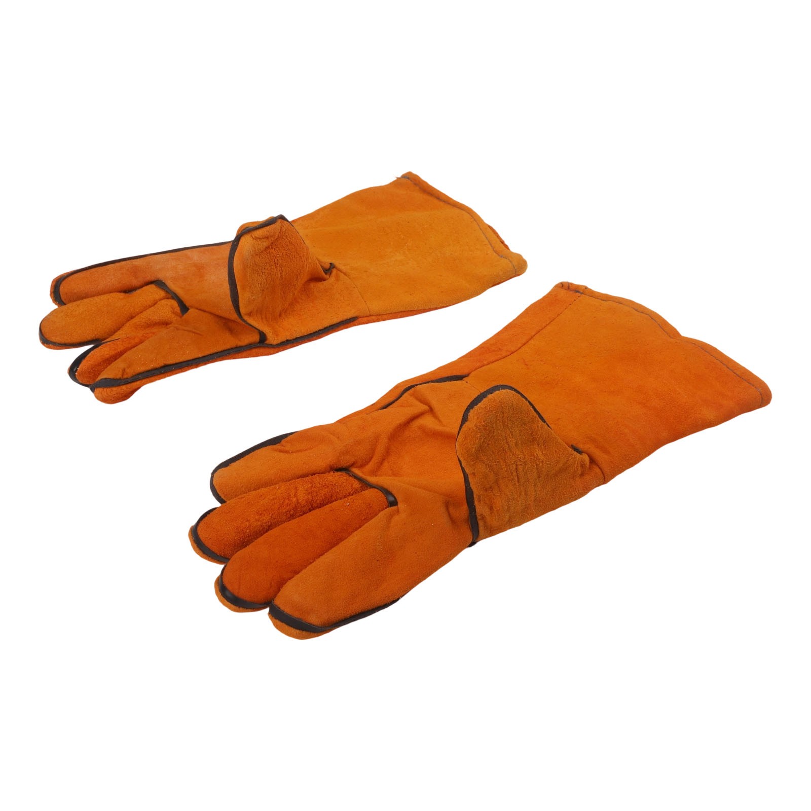 YESWELDER Guanti Da Saldatura MIG In Pelle, Guanti Da Saldatore Resistenti Al Calore E Al Fuoco, Neri, Perfetti Anche Per Grigliare/BBQ/forno A Legna/ Forno A Legna/tagliare - 8