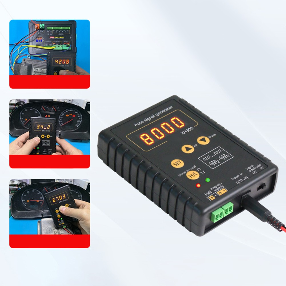 XH300 Generatore Segnale Posizione Albero Motore – 12-24V, Segnali Hall E Magnetoelettrici, 6 Modelli Albero Motore