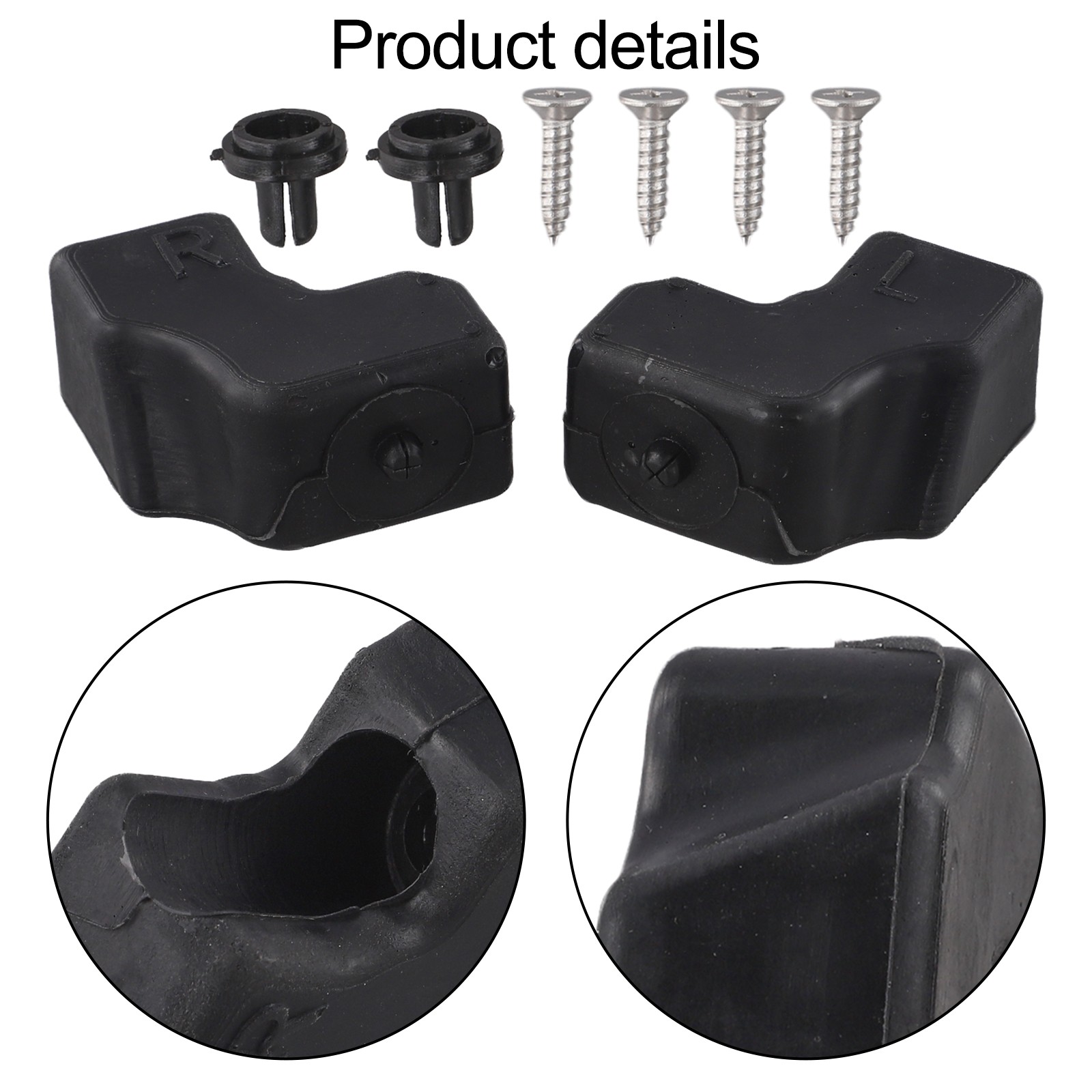 Cushion Bushings Set for Ford F250 Super Duty Tailgates Left and Right Side - Picture 7 of 19