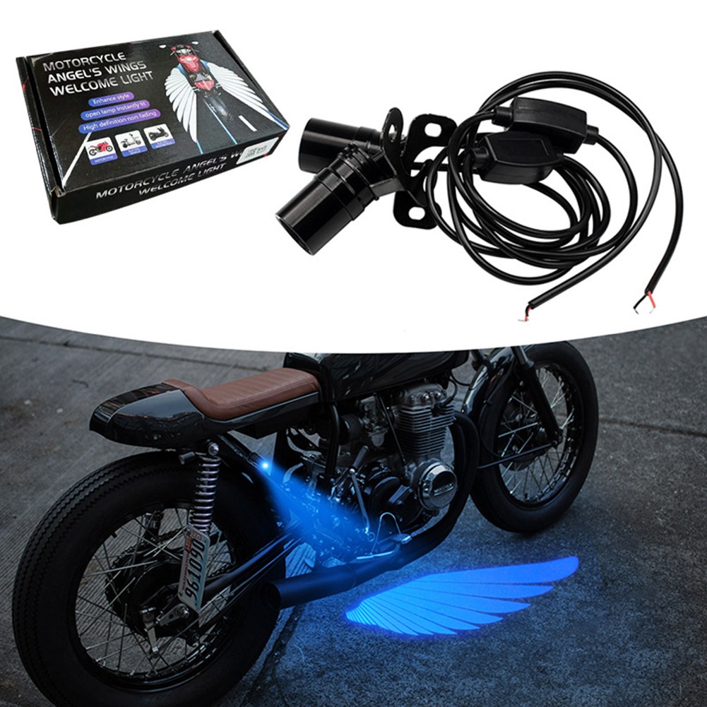 2pcs Motorcycle Angel Wing Light Enhance Your Ride's Ambiance and Visibility - Picture 14 of 15