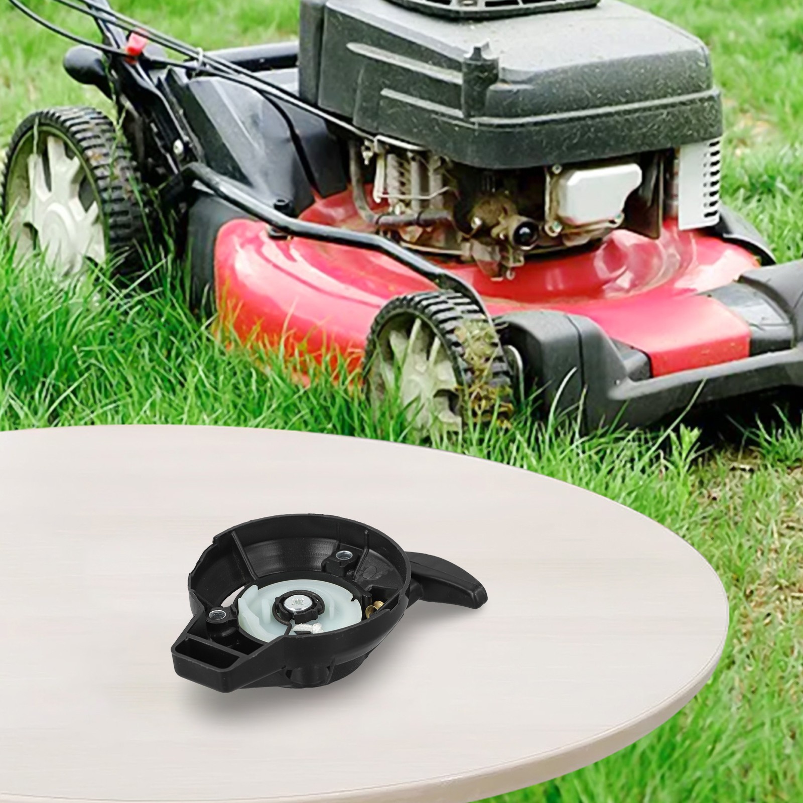 Recoil Pull Starter Lawn Mower Engine Brush Cutter Start For Honda GX35 - Picture 36 of 45