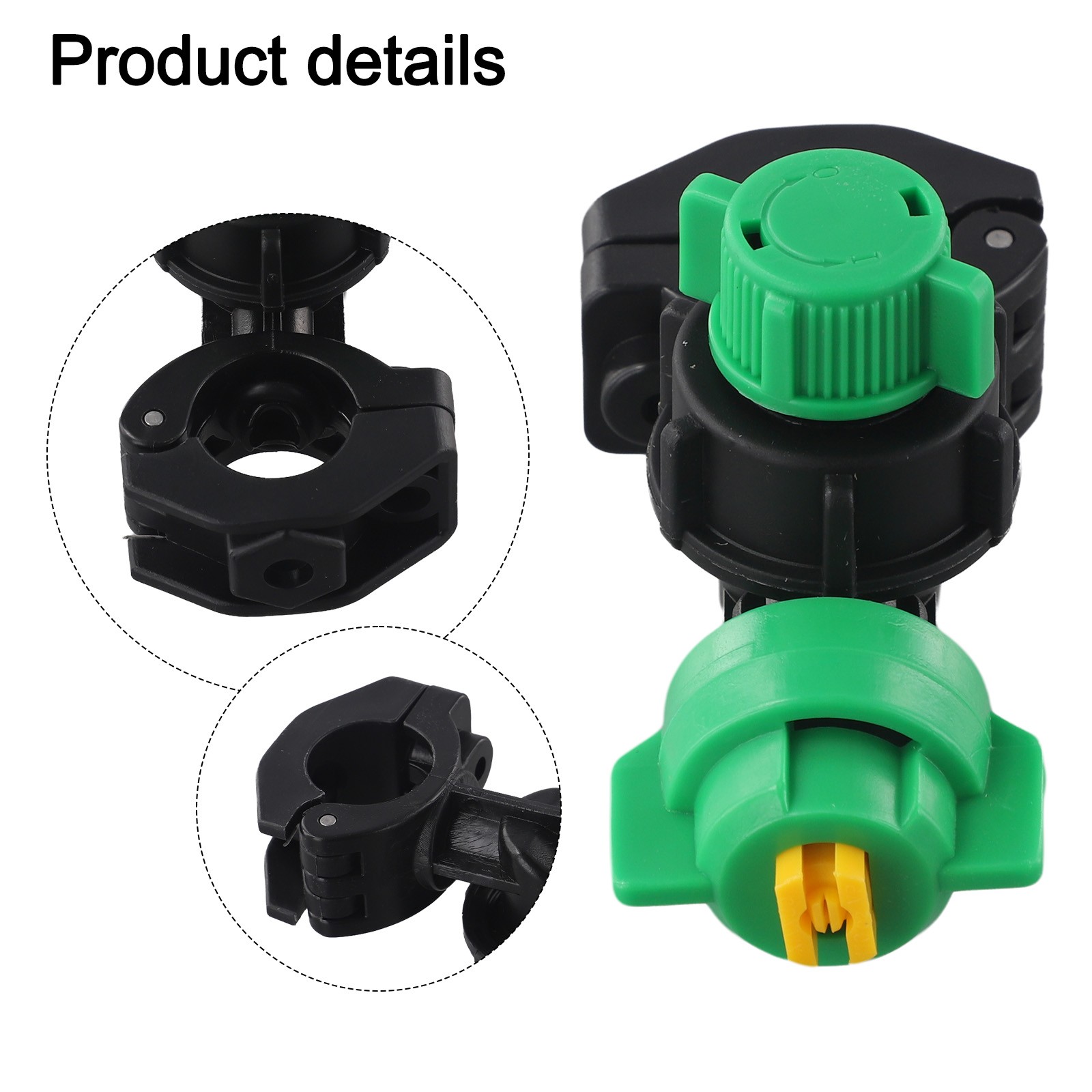 Efficient Watering Solution Adjustable Flow Rate Spray Nozzle for Agriculture