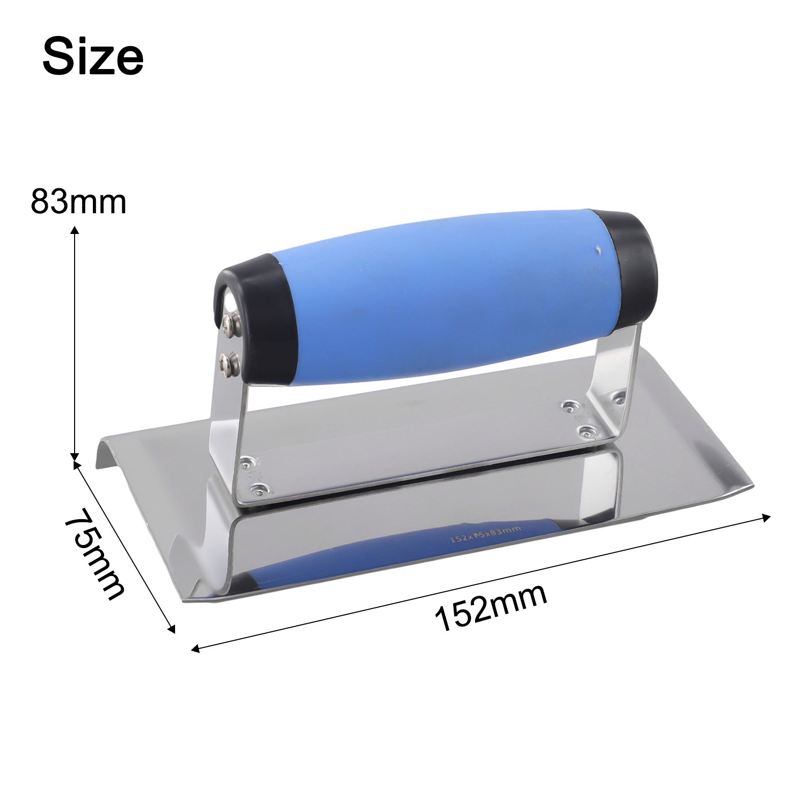 A reliable trowel built to withstand rigorous use in various construction tasks