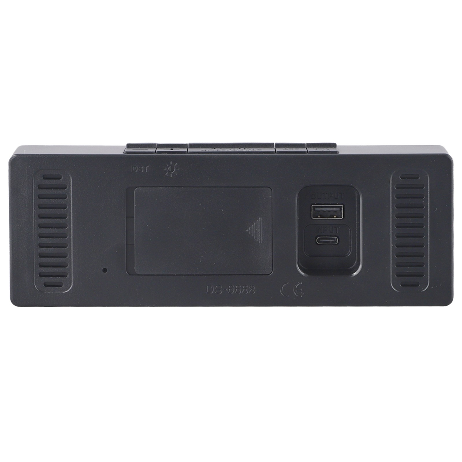 LED Dual Alarm Clock with Comprehensive Display for Weekday Weekend Use