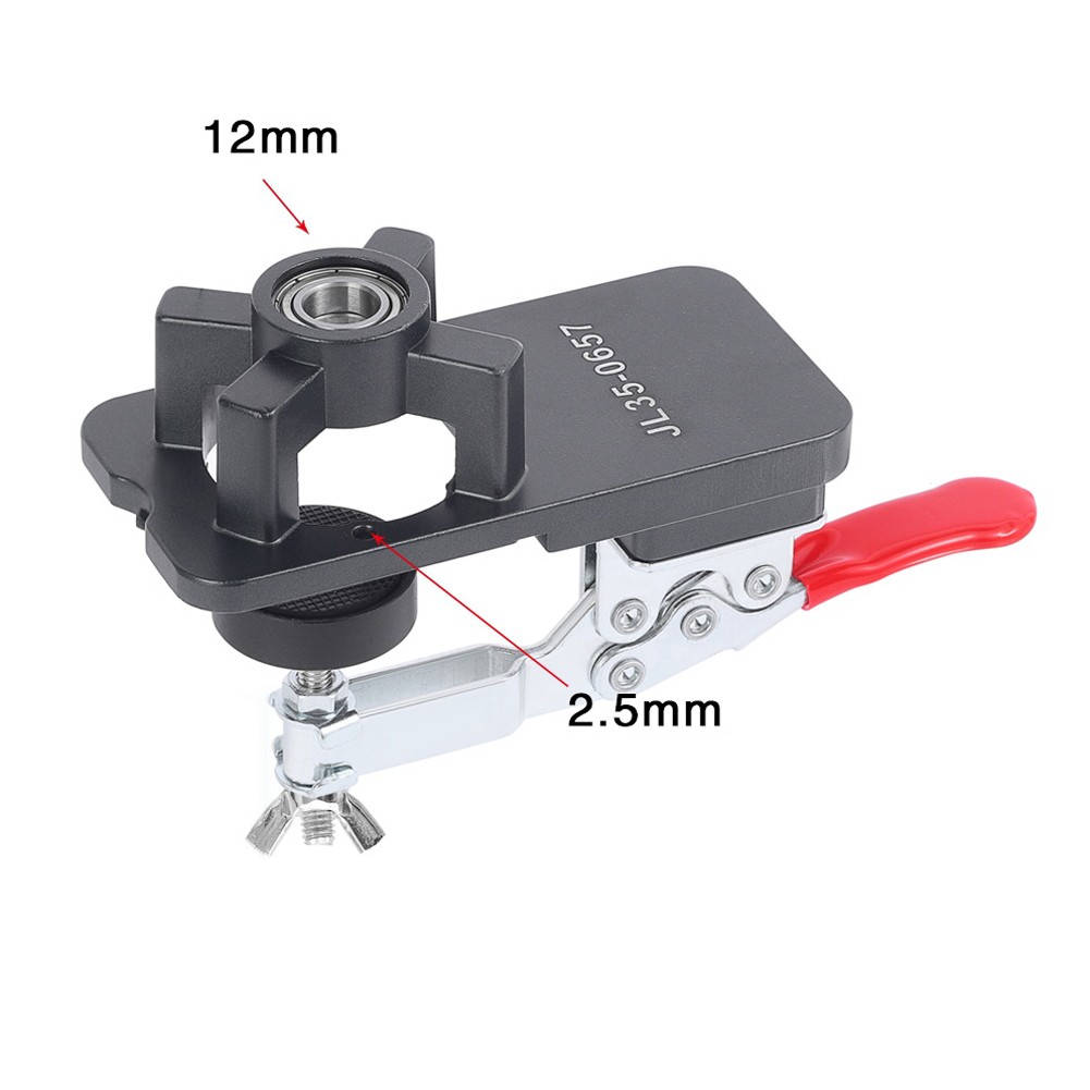 Drilling Locator for 35mm Cabinet Hinge Installation with Adjustable Features