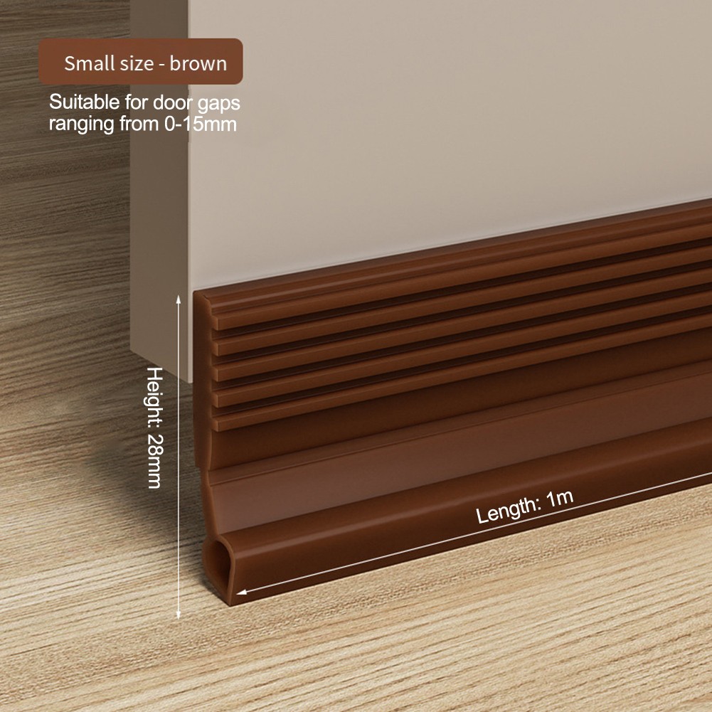 1M TPE Door Strip Self Sticky for Easy Application and Sound Insulation