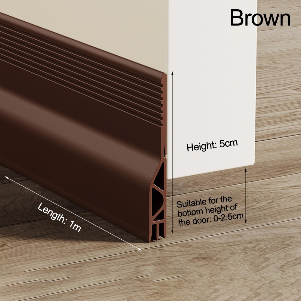 Door Draught Stopper Seal Strip for Wind and Dust Prevention in Any Room