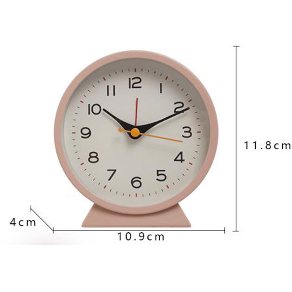 Sleek Metal Bedside Clock with Luminous Face for Easy Nighttime Viewing - Picture 17 of 20