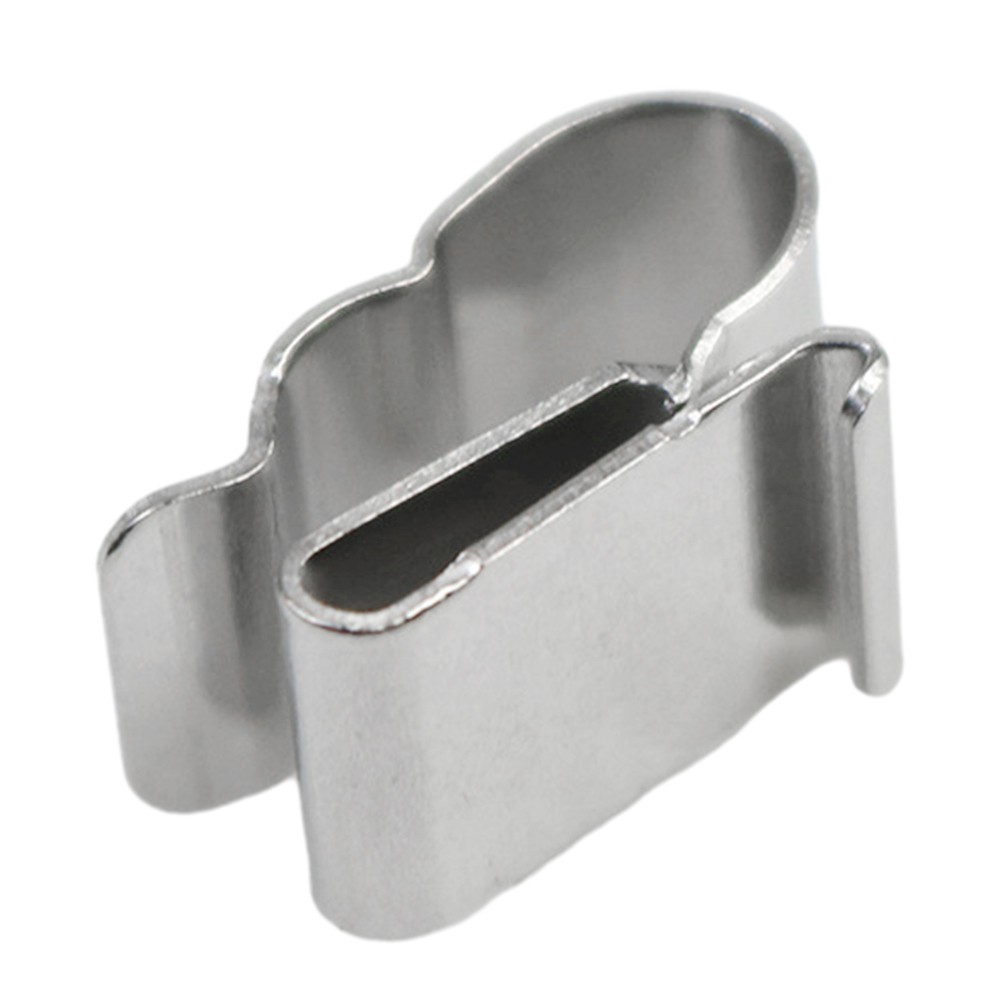 100pcs Stainless Steel Clips for Efficient Solar Panel Wiring Solutions
