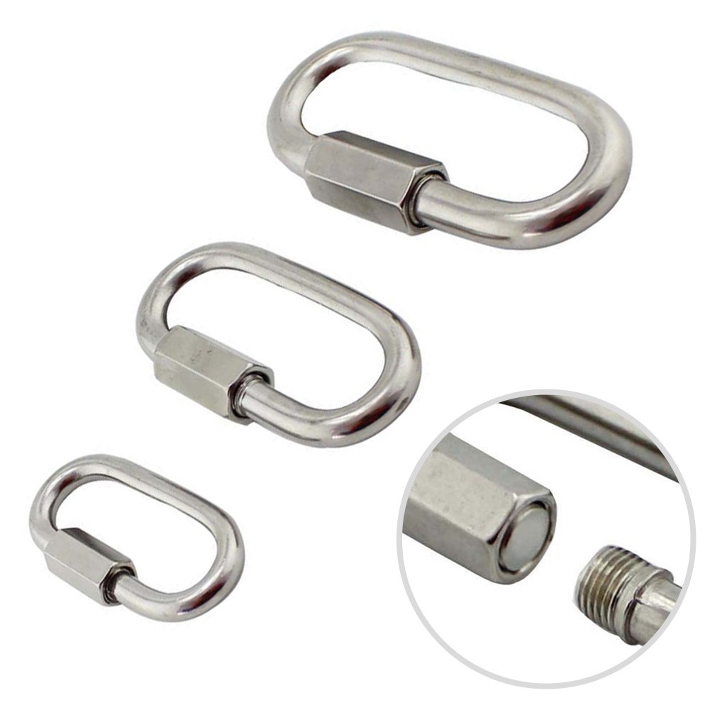 Reliable Quick Link Chain Connector 8mm to 12mm for Fishing and Hiking - Picture 15 of 35