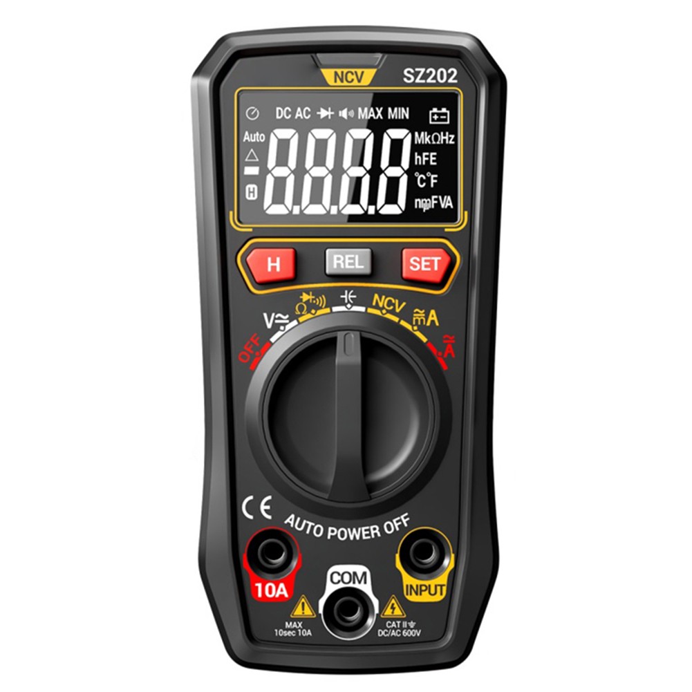 Digital Multimeter with Clear Display for Easy Battery Maintenance Checks