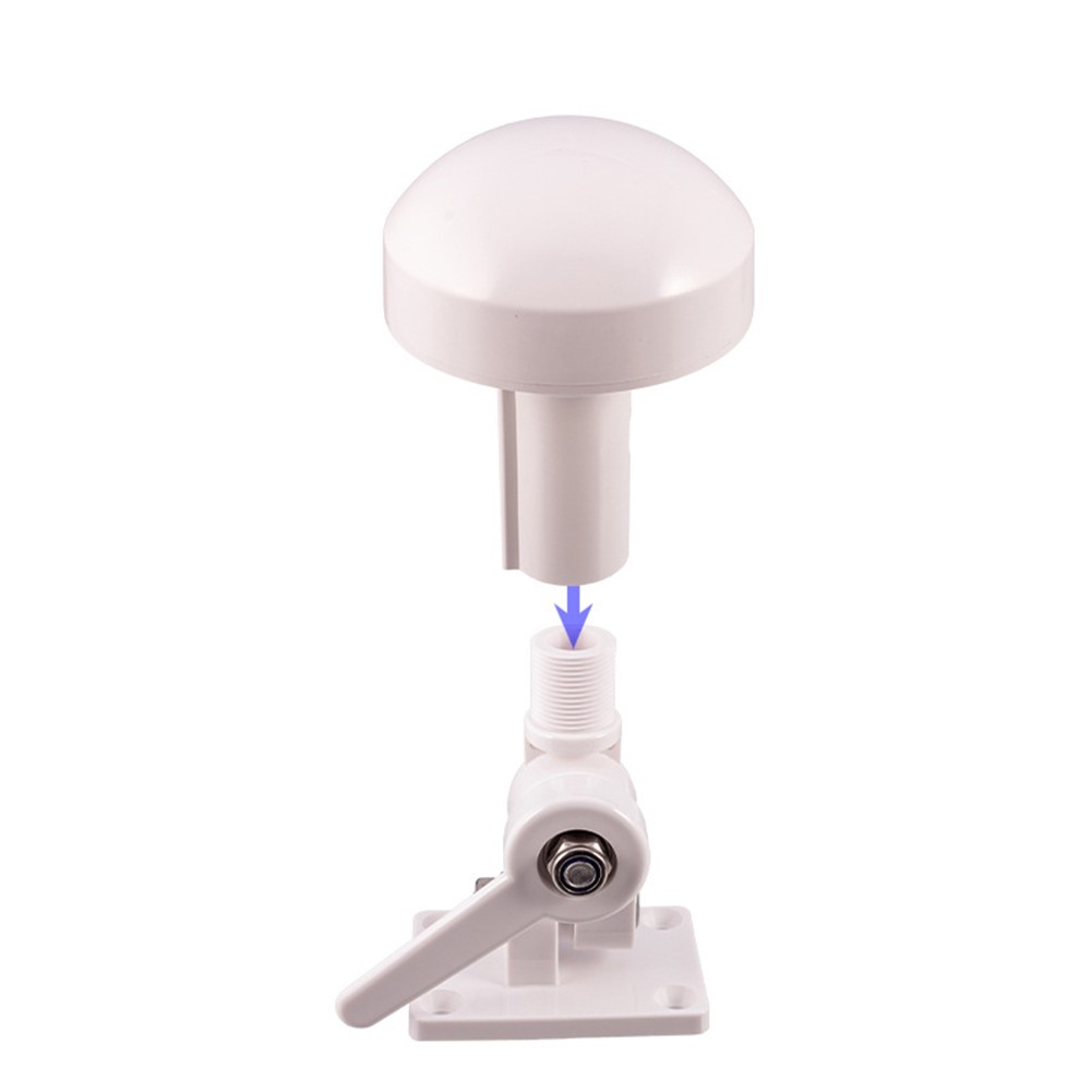 ABS GPS Beidou Timing Shell Mushroom Head Design G3/4 Thread for Marine Use