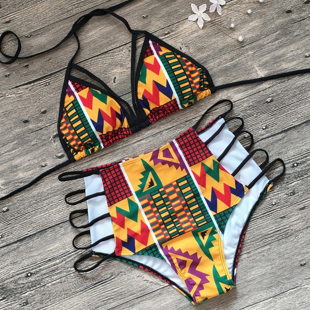 Women Floral Print Bikinis for Swimming and Beach Fun with Comfortable Push Up