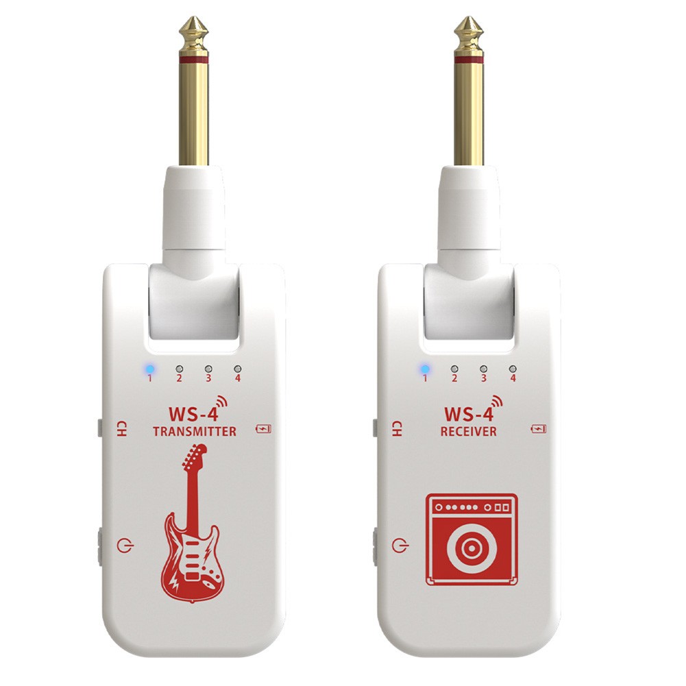 Compact 2 4GHz Wireless Guitar System Transmitter Receiver for Practice - Picture 4 of 5