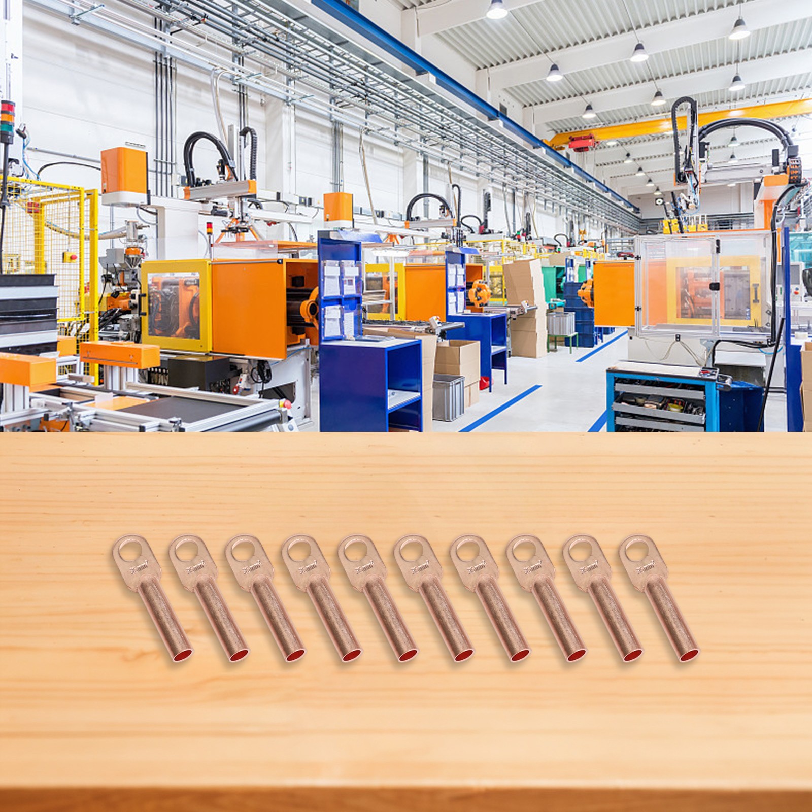 Efficient Automotive Solutions with 10PCS Red Copper Wire Crimp Connectors Pack - Picture 28 of 36