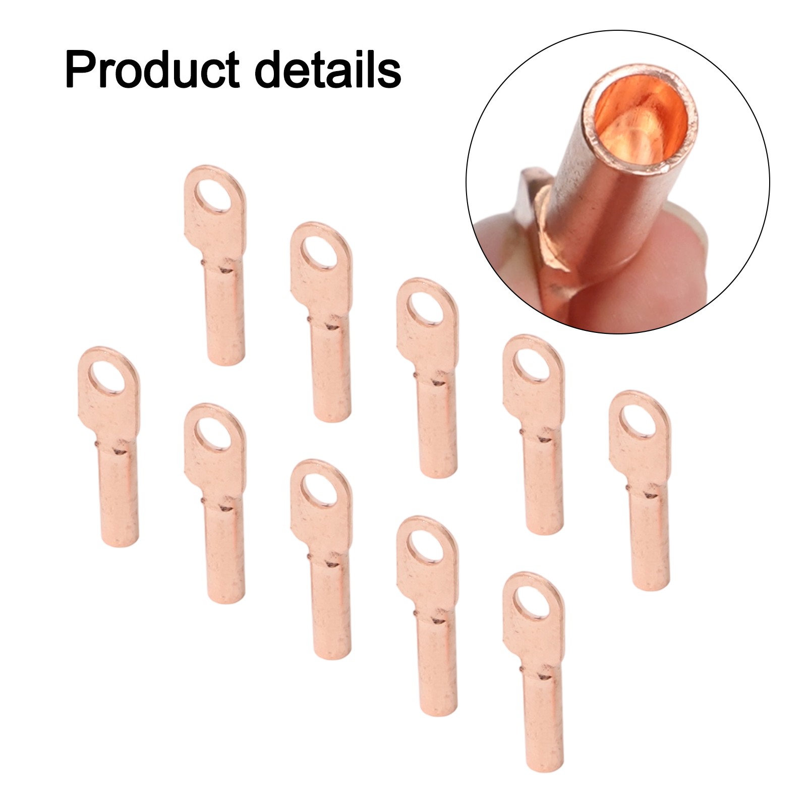 Efficient Automotive Solutions with 10PCS Red Copper Wire Crimp Connectors Pack - Picture 29 of 36