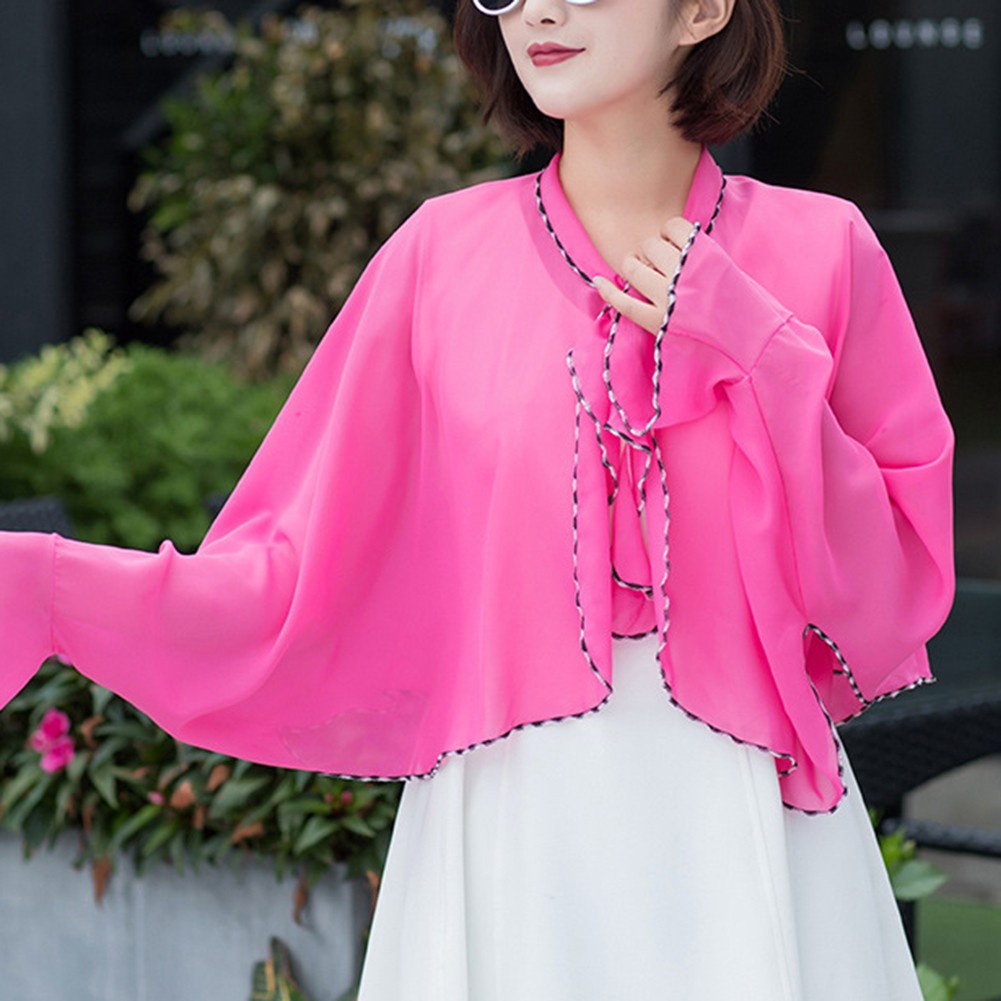 Cycling Chiffon Cover Anti External Shawl Casual Wear Style One Size Fits All - Picture 25 of 30