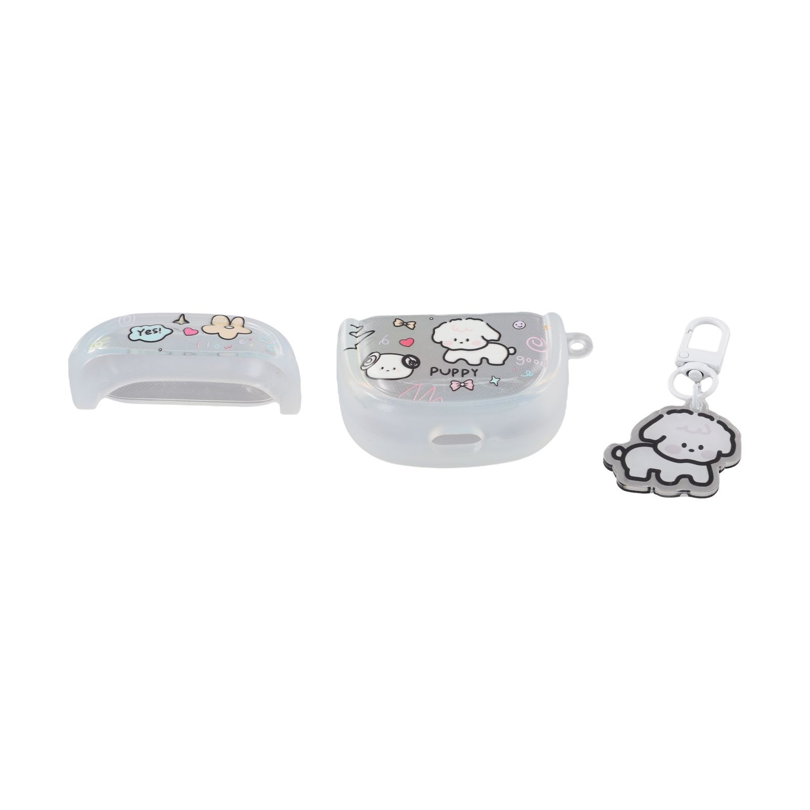 Linda y funcional funda protectora para auriculares diseñada para usuarios de AirPods - Imagen 27 de 29
