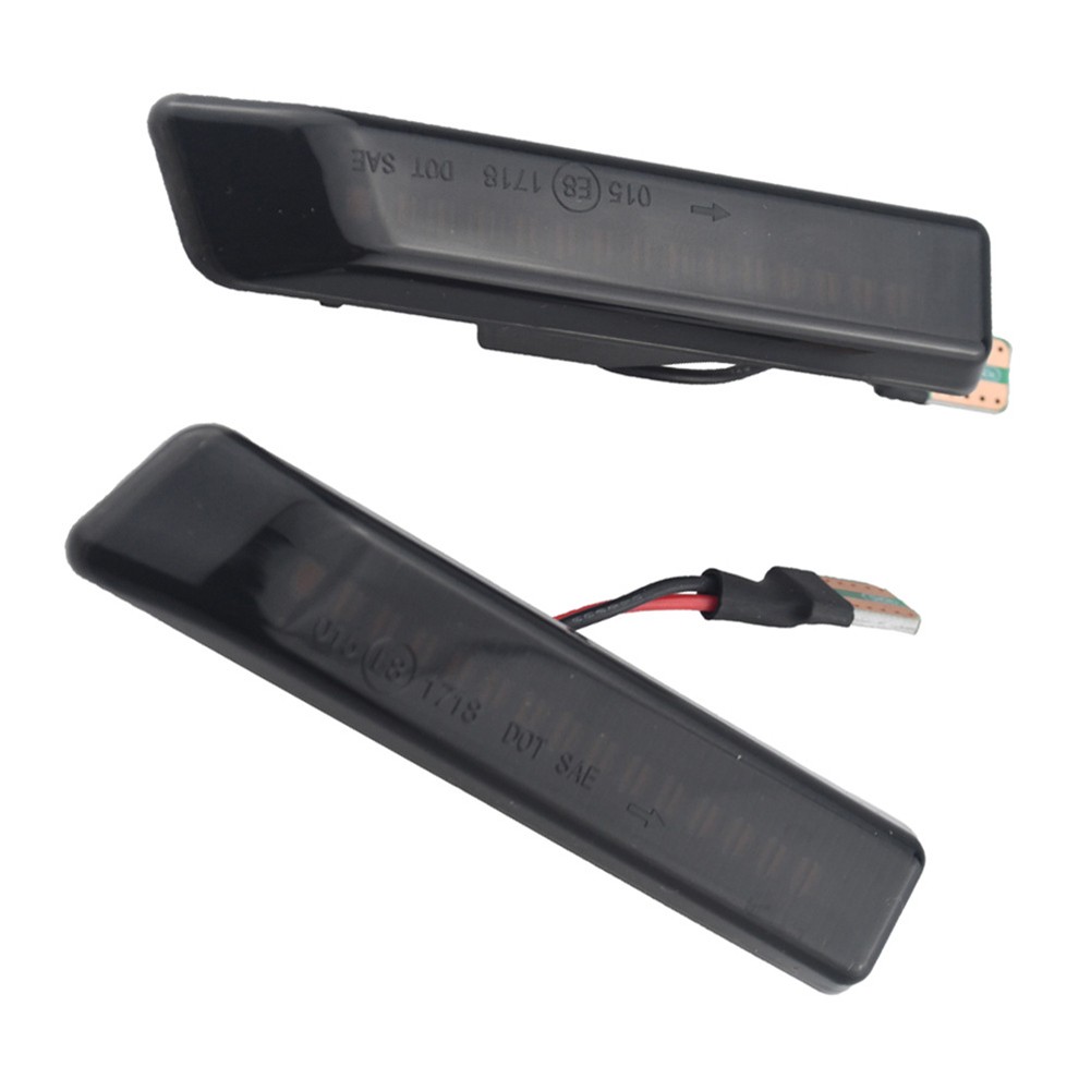 Dynamic Side Mirror Light Adverse Weather Conditions Smoked Lens Design - Picture 13 of 20