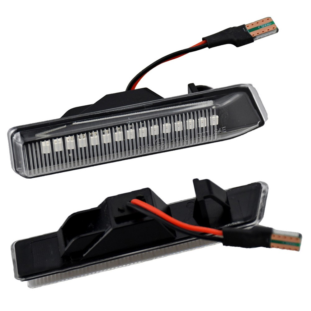 Dynamic Side Mirror Light Adverse Weather Conditions Smoked Lens Design - Picture 18 of 20