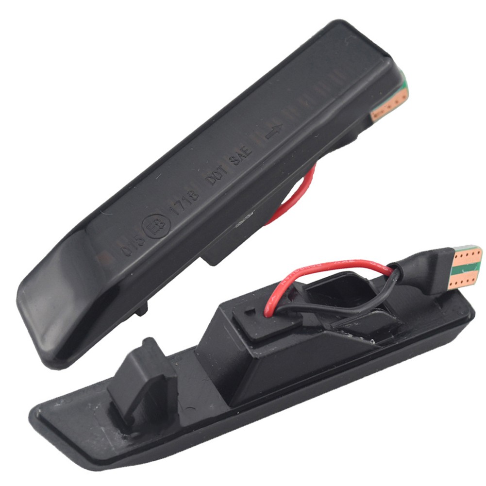 Dynamic Side Mirror Light Adverse Weather Conditions Smoked Lens Design - Picture 14 of 20