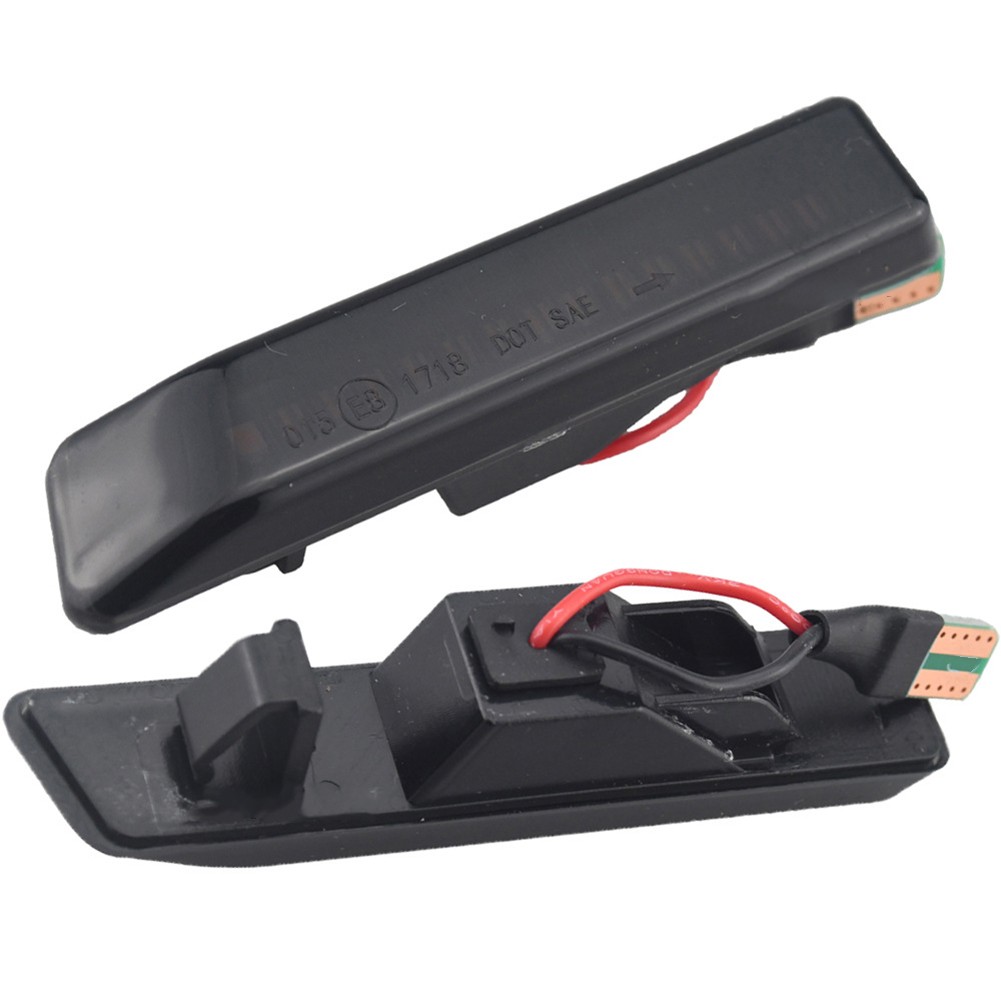 Dynamic Side Mirror Light Adverse Weather Conditions Smoked Lens Design - Picture 16 of 20
