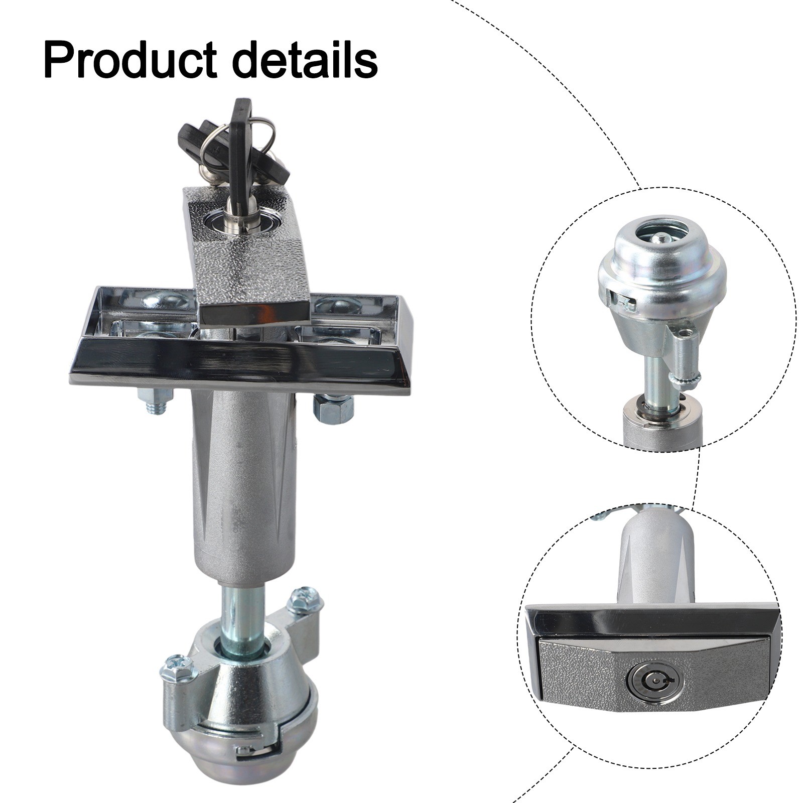 T Type Cabinet Lock with Enhanced Durability Perfect for Outdoor Settings