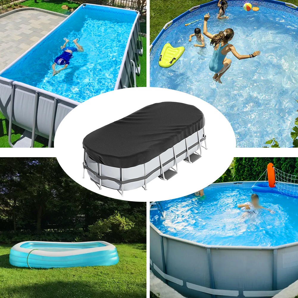 Effective Rectangular Pool Cover for Keeping Debris Out of Swimming Pools