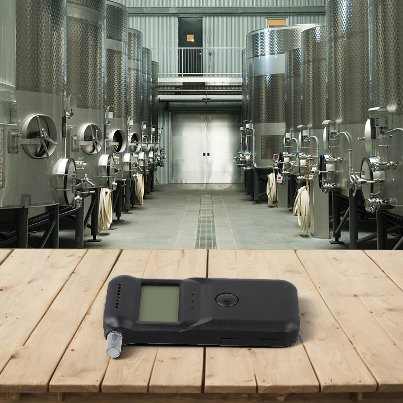 Alcohol Breathalyzer Portable Device with Hygienic Mouthpiece for Sharing - Picture 9 of 12