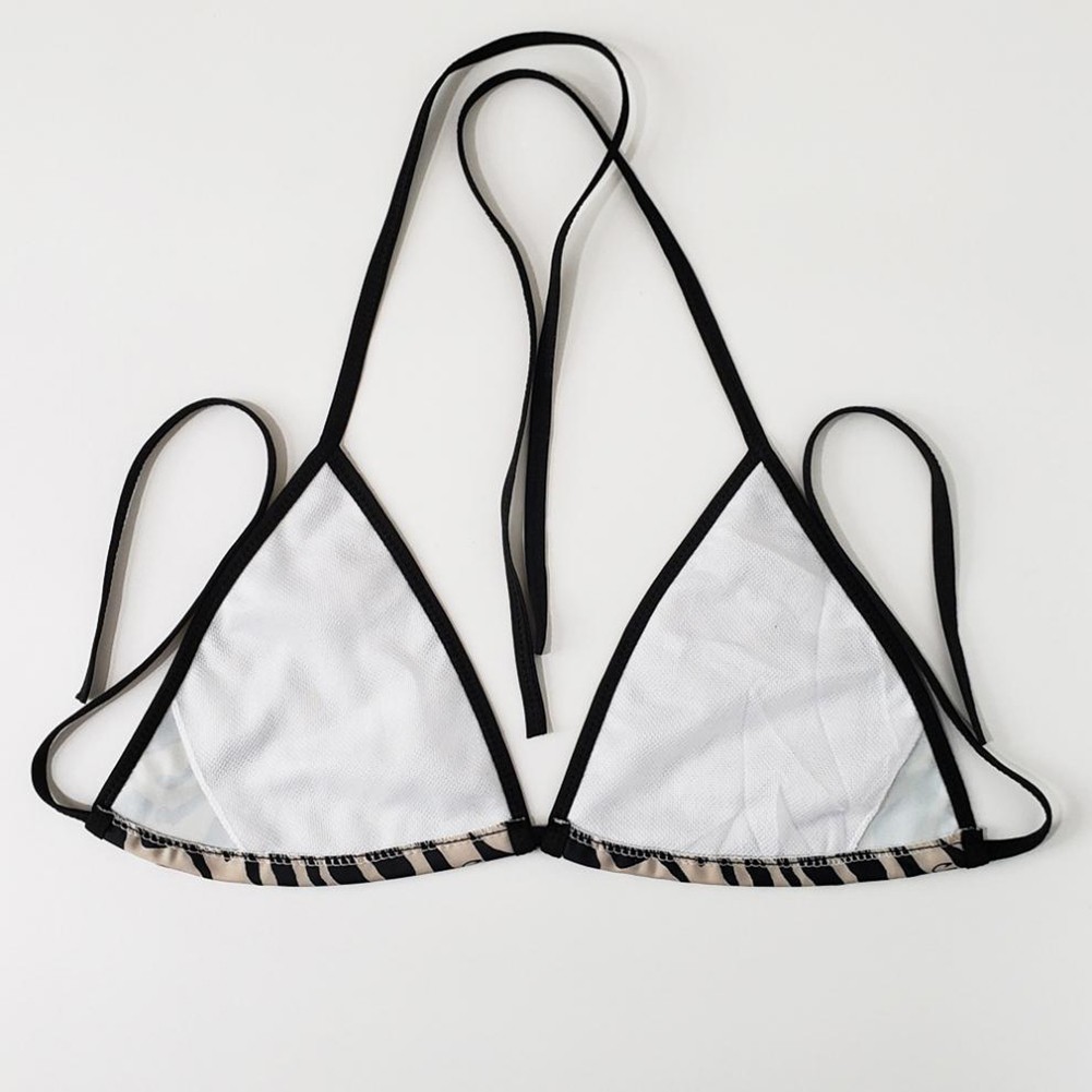 Summer Ready Women's Backless Design Adjustable Hanging Bikini Set - Picture 16 of 28