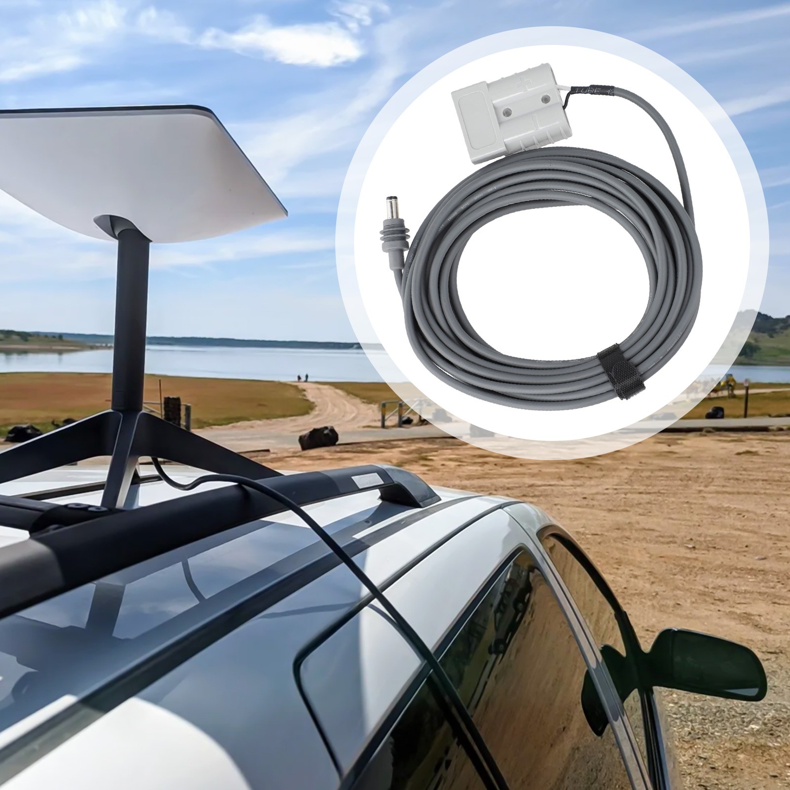 Câble d'alimentation étanche robuste 50A 600V conçu pour Starlink pour une ut - Photo 33/38