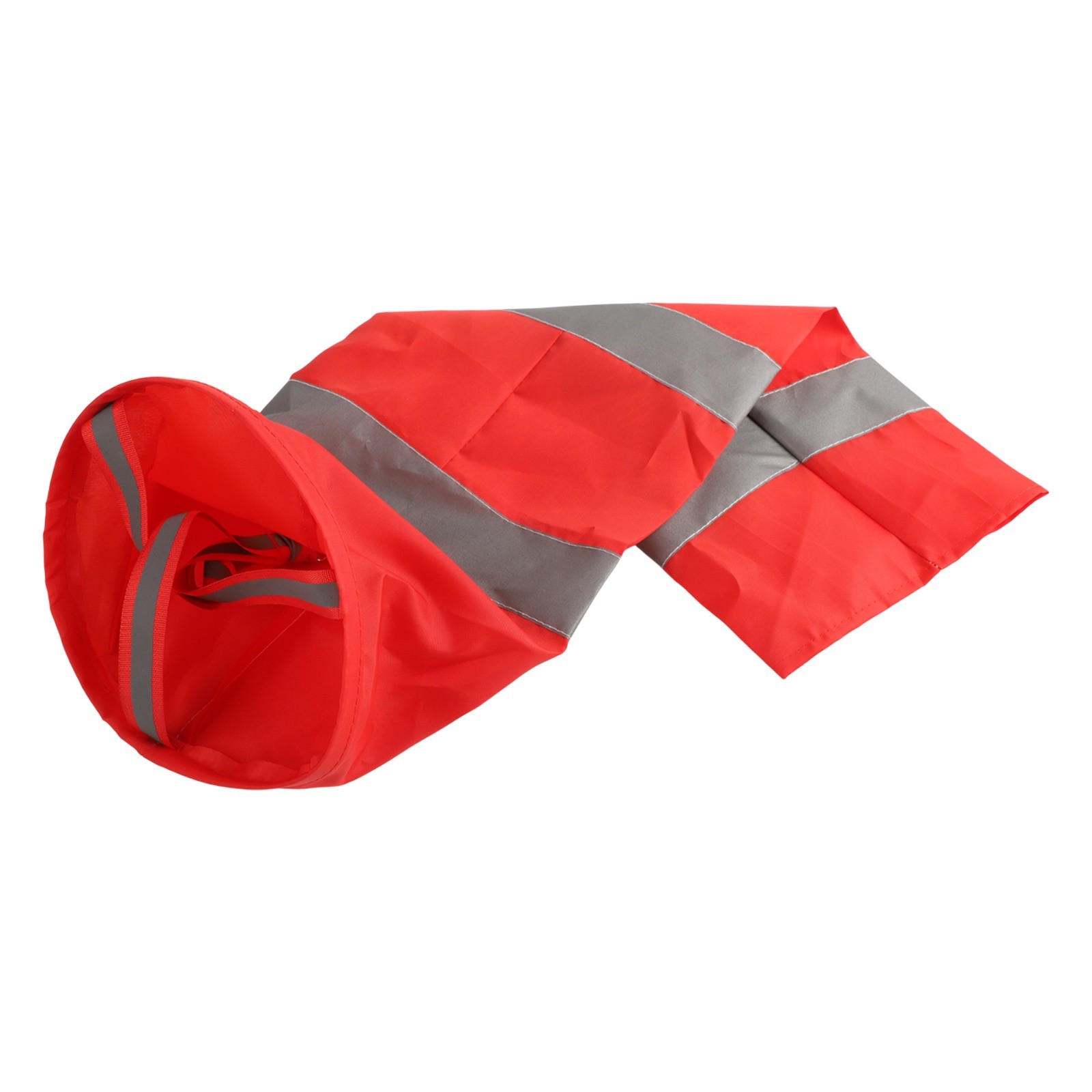Bandiera Windsock per esterno misura poliestere rosso strappo impermeabile - Picture 20 of 26