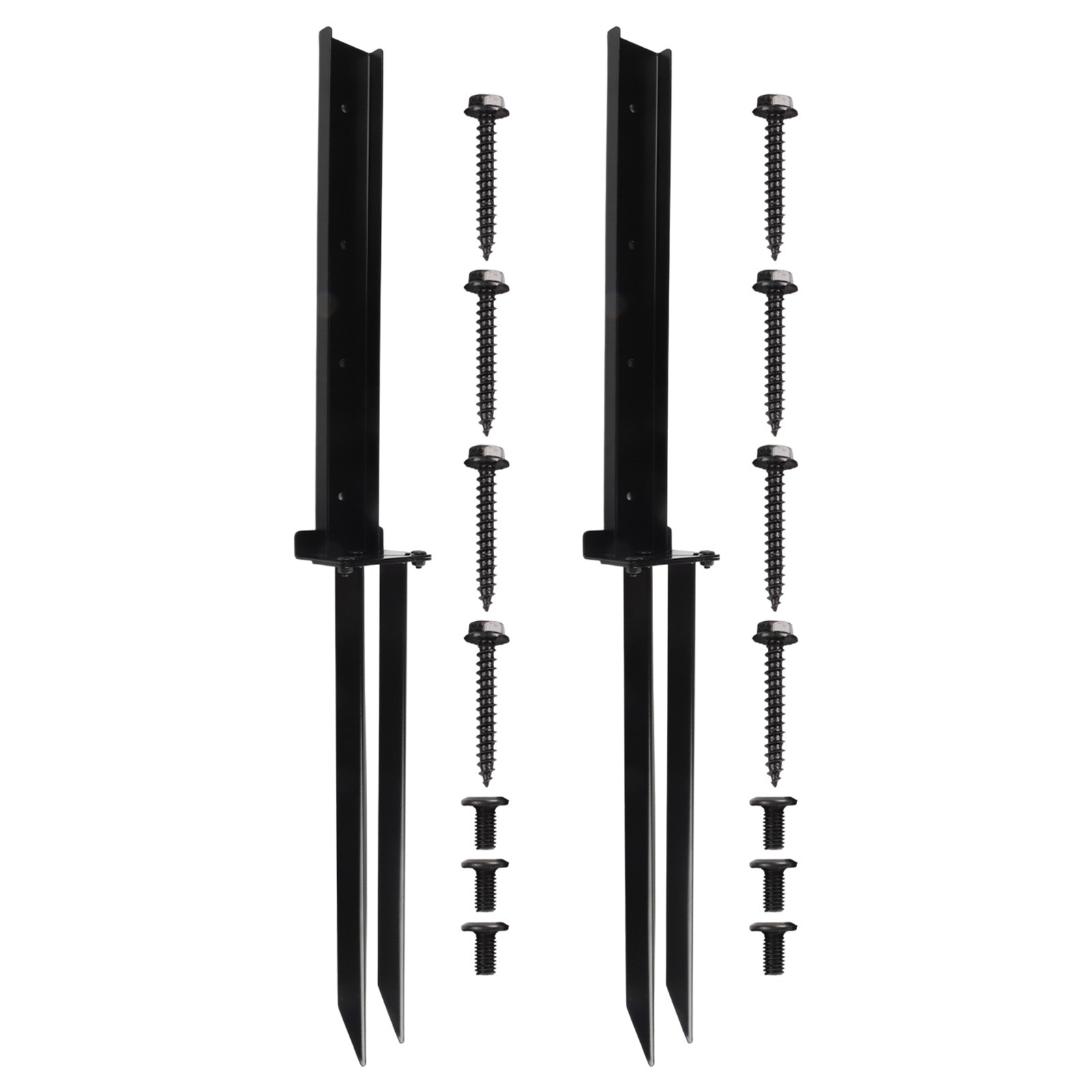 Reliable Support for Inclined or Rotten Wooden Fence Posts Anchor Repair Kit - Picture 31 of 34