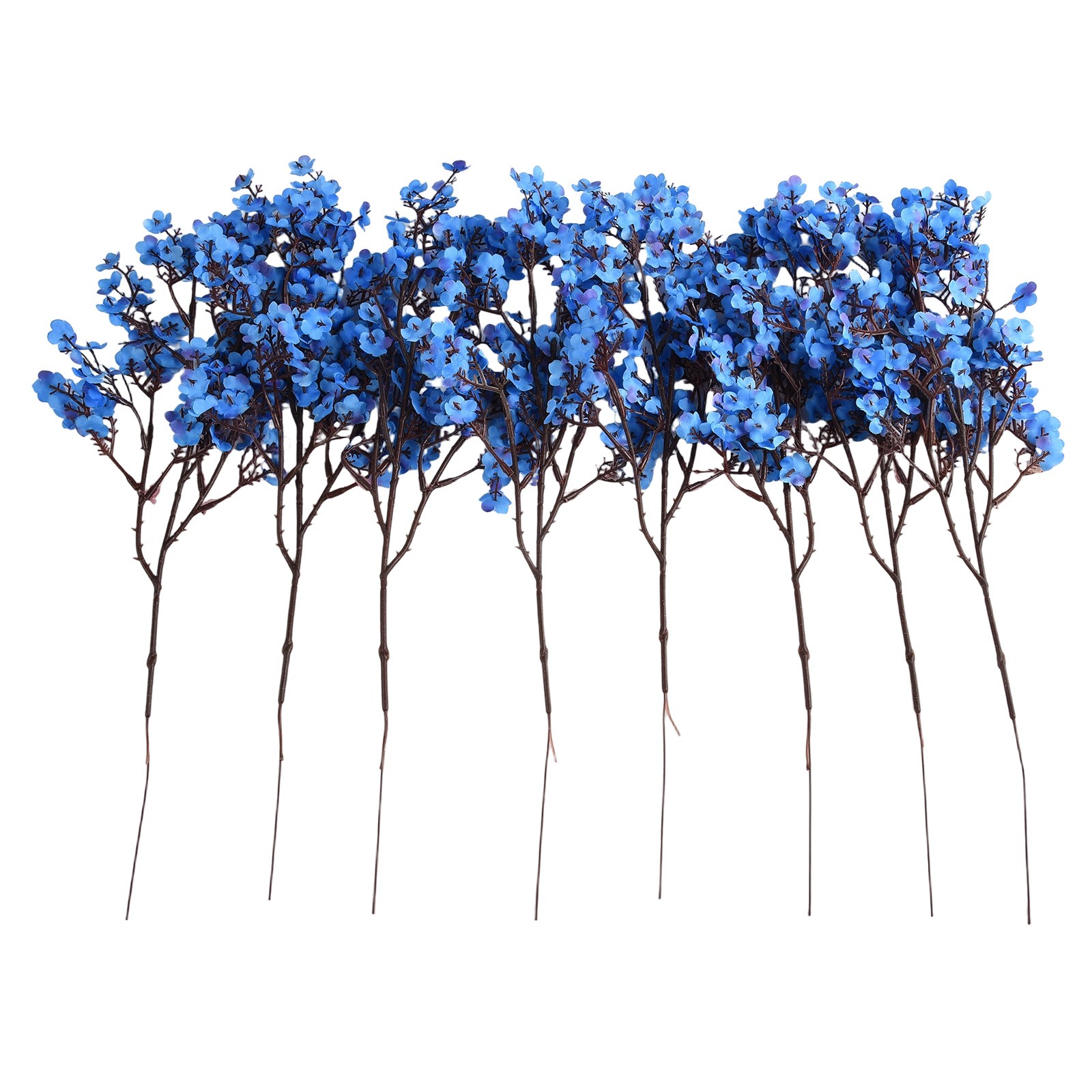 Set di 8 fiori di seta artificiali Gypsophila fai da te splendidamente disposti per decorazione - Foto 36 di 45
