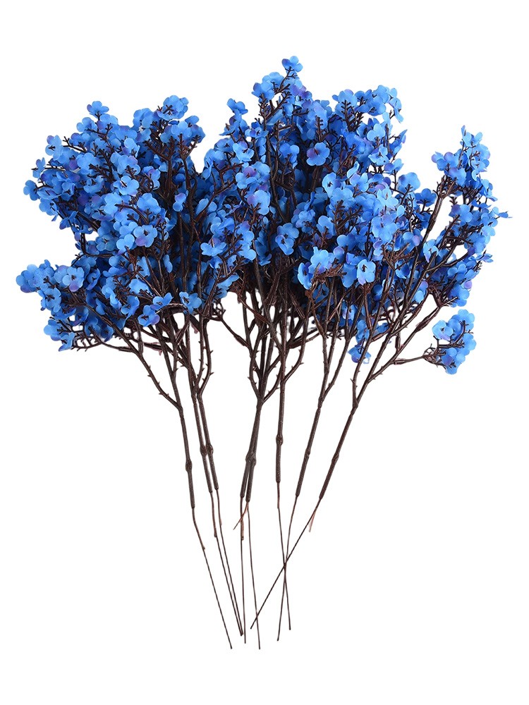 Set di 8 fiori di seta artificiali Gypsophila fai da te splendidamente disposti per decorazione - Foto 41 di 45