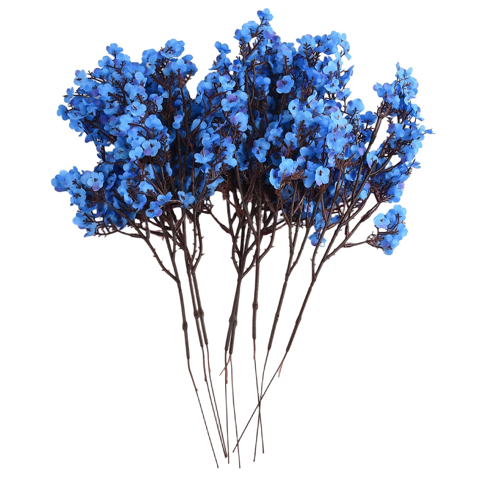 Set di 8 fiori di seta artificiali Gypsophila fai da te splendidamente disposti per decorazione - Foto 42 di 45