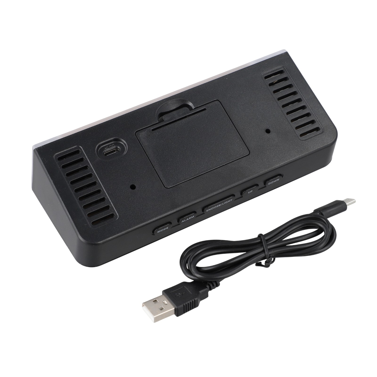 Dual Functionality Digital Wall Clock with Temperature Display Feature