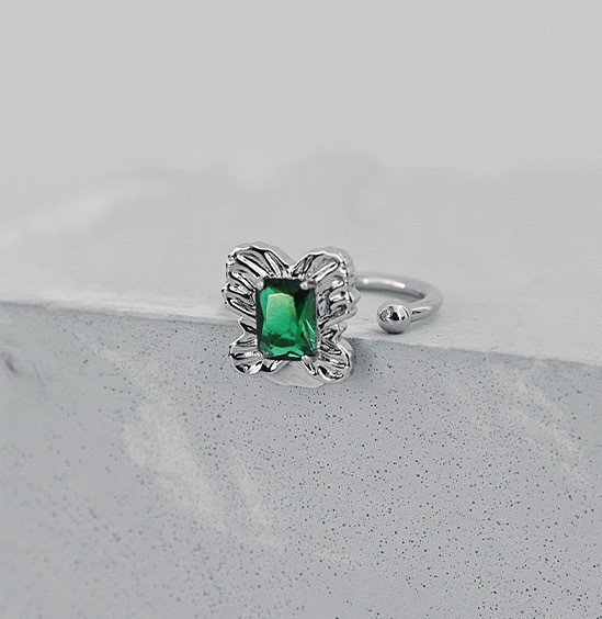 Adjustable Zircon Ring Perfect for Minimalist Aesthetics and Fashion Events - Picture 26 of 27