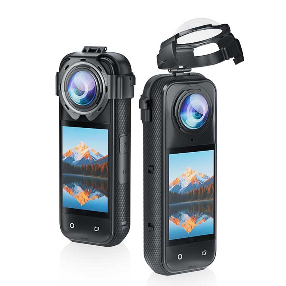 Premium Objektivschutz Für Insta360 X5 - Hartglas Linsenschutz Mit Oleophober Beschichtung