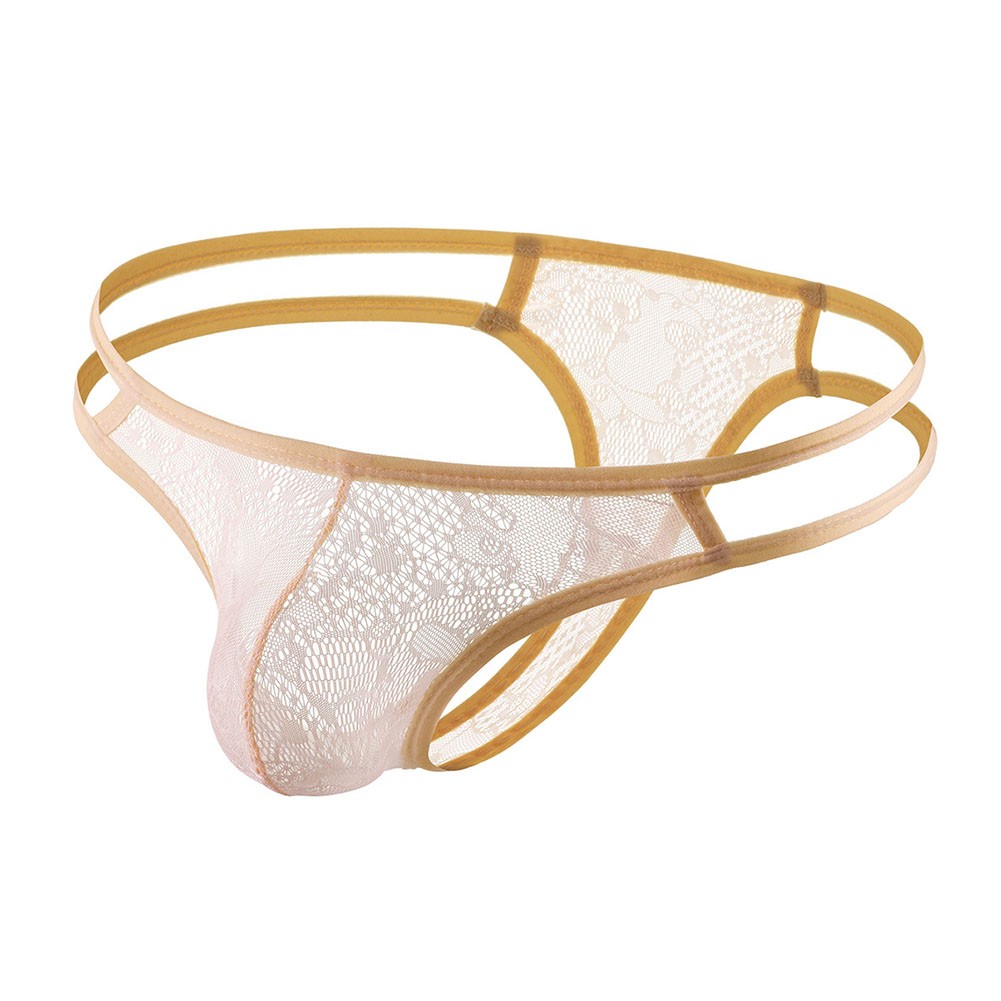 String homme sous vêtement soldes slip maille transparente pour une sensation cool et