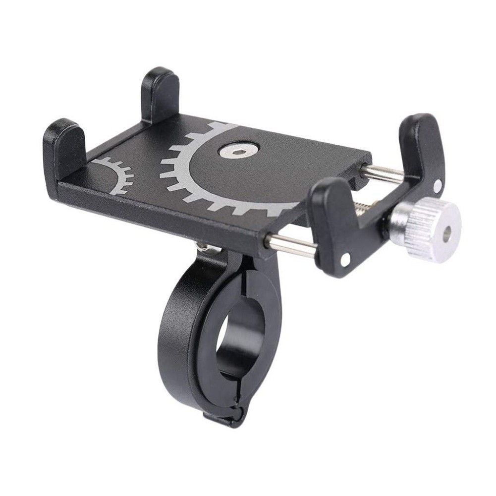 Alloy Motorcycle Phone Holder with Secure Grip and 360 Degree Adjustment - Picture 12 of 14
